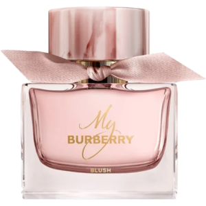 My Burberry Blush luxury perfume bottle featuring pink floral fragrance