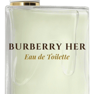 Burberry Her Eau de Toilette luxury perfume bottle with fresh green fragrance