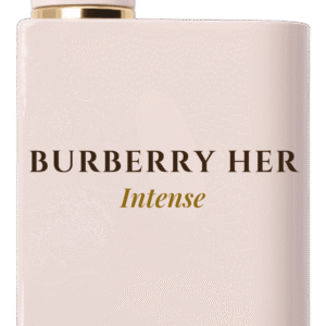 Burberry Her Intense luxury perfume bottle with rich red berry fragrance